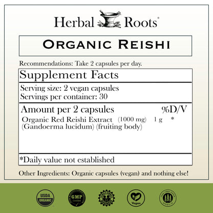 Organic Reishi Mushroom - Trending Wellness Store