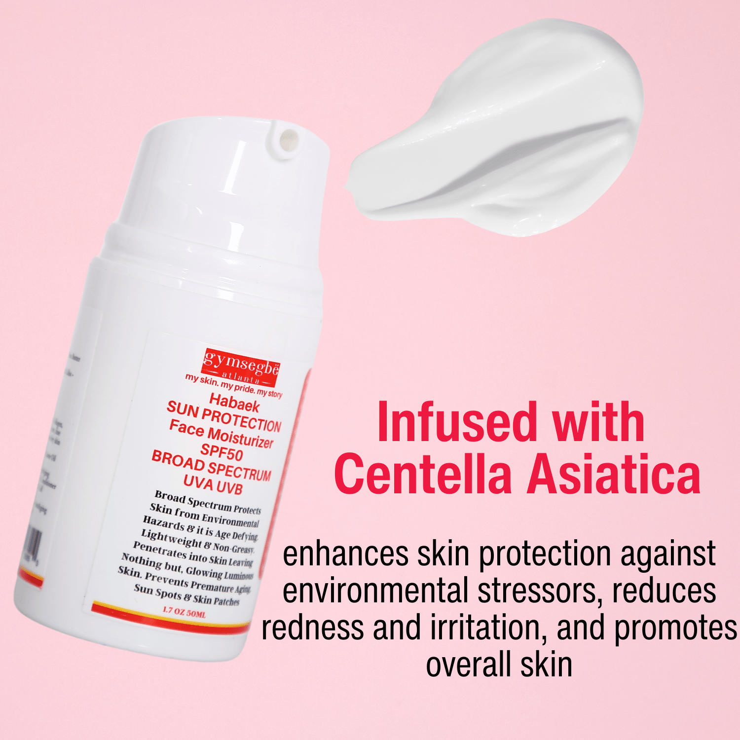 Habaek Sun Protection Face Moisturizer SPF50 - Trending Wellness Store