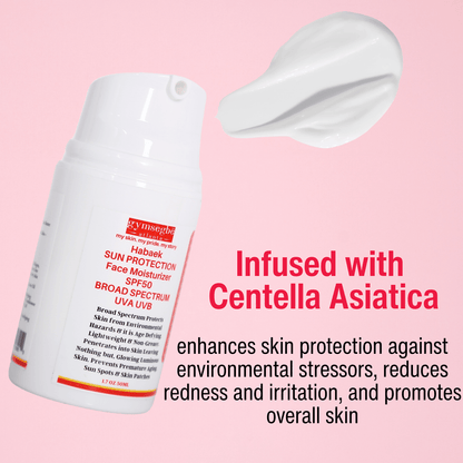 Habaek Sun Protection Face Moisturizer SPF50 - Trending Wellness Store