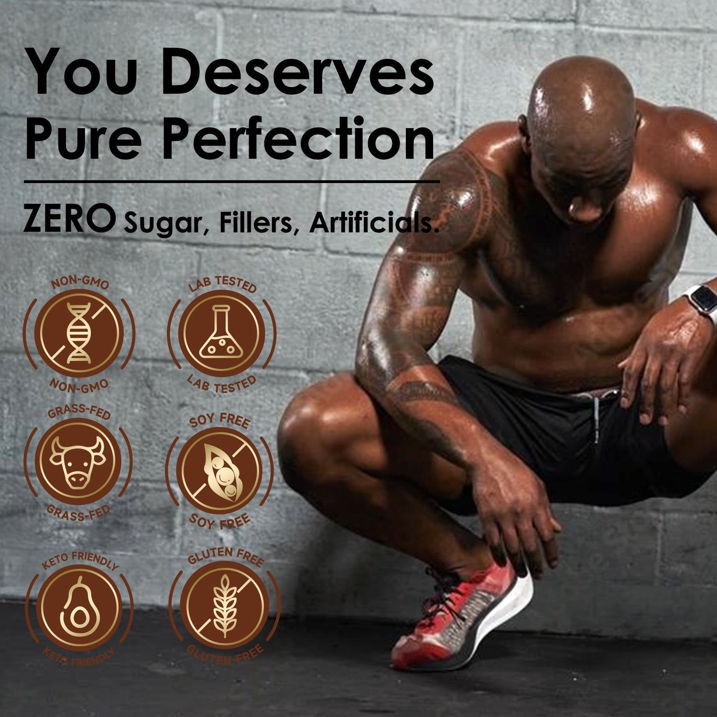 Chocolate Protein Powder, Whey Protein Isolate, 25G Protein/Serving - Trending Wellness Store