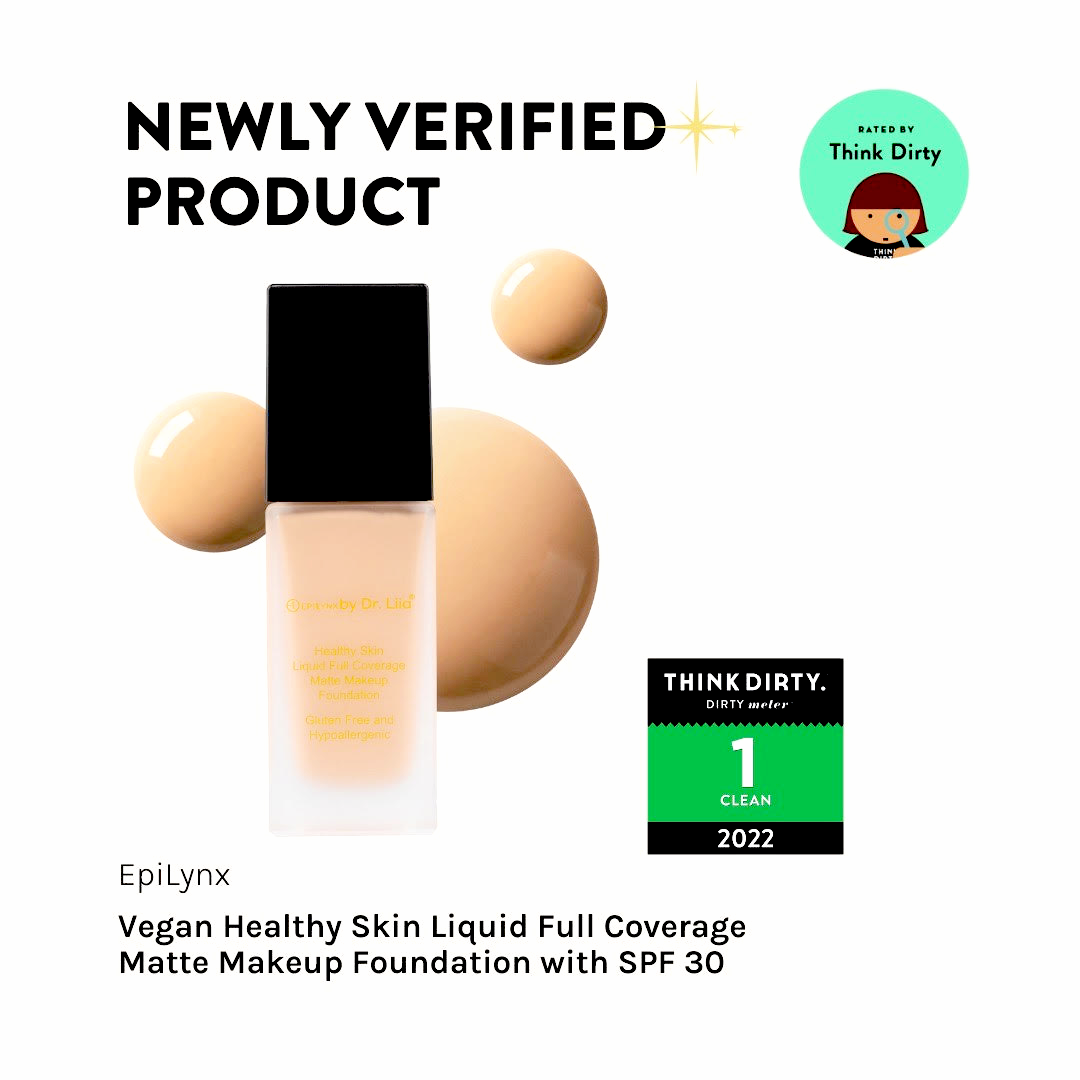 Healthy Skin Liquid Full Coverage Matte Makeup Foundation with SPF 30 - Trending Wellness Store