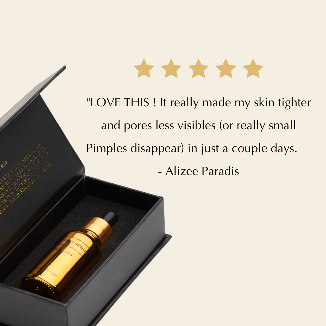 Pore Refining, Illuminating Serum with Lactic and Salicylic Acid - Gentle - Trending Wellness Store