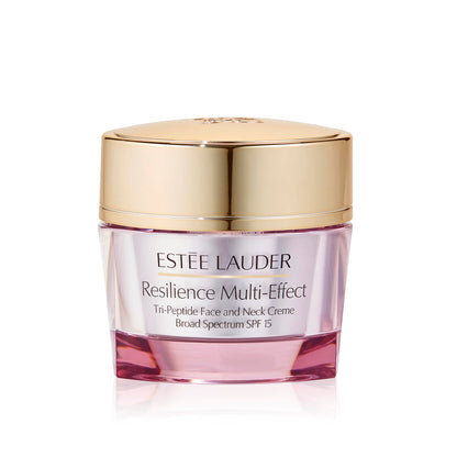 Estée Lauder Resilience Multi-Effect Tri-Peptide Face and Neck Cream Moisturizer SPF 15 | Plumping & Anti-Aging - Trending Wellness Store