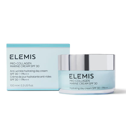 ELEMIS Pro-Collagen Marine Cream SPF 30, Lightweight Anti-Wrinkle Daily Facial Moisturizer - Trending Wellness Store