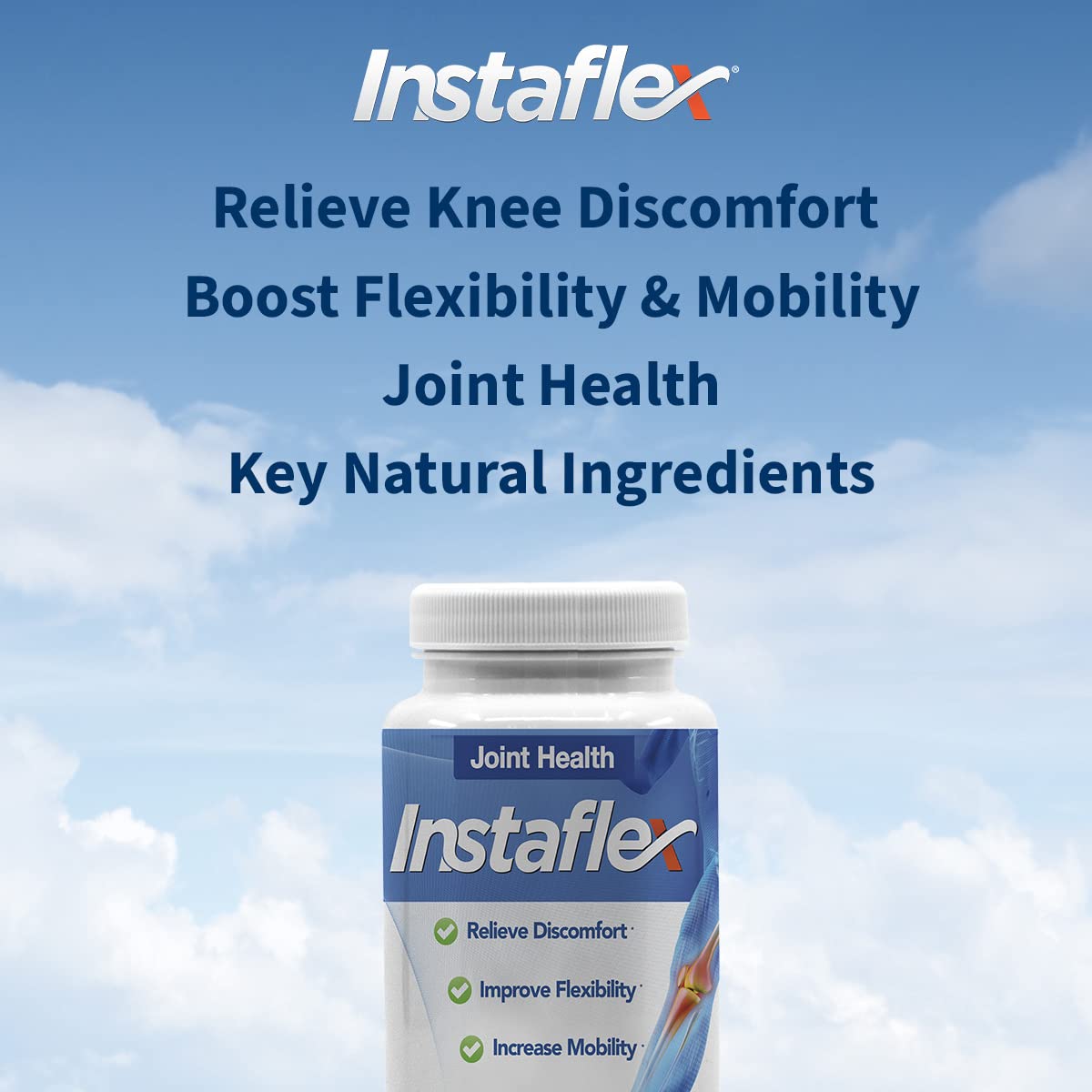Instaflex Joint Support Supplement - Clinically Studied Joint Relief Blend of Glucosamine, MSM, White Willow, Turmeric, Ginger, Cayenne, Hyaluronic Acid - 90 Capsules - Trending Wellness Store