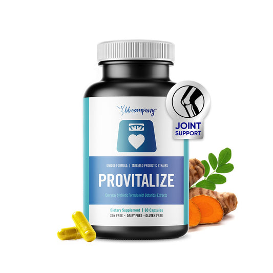 Provitalize Probiotics for Women Menopause Relief Digestive Health Joint Support Bloat Belly Fat Control Natural Formula 60 Count - Trending Wellness Store