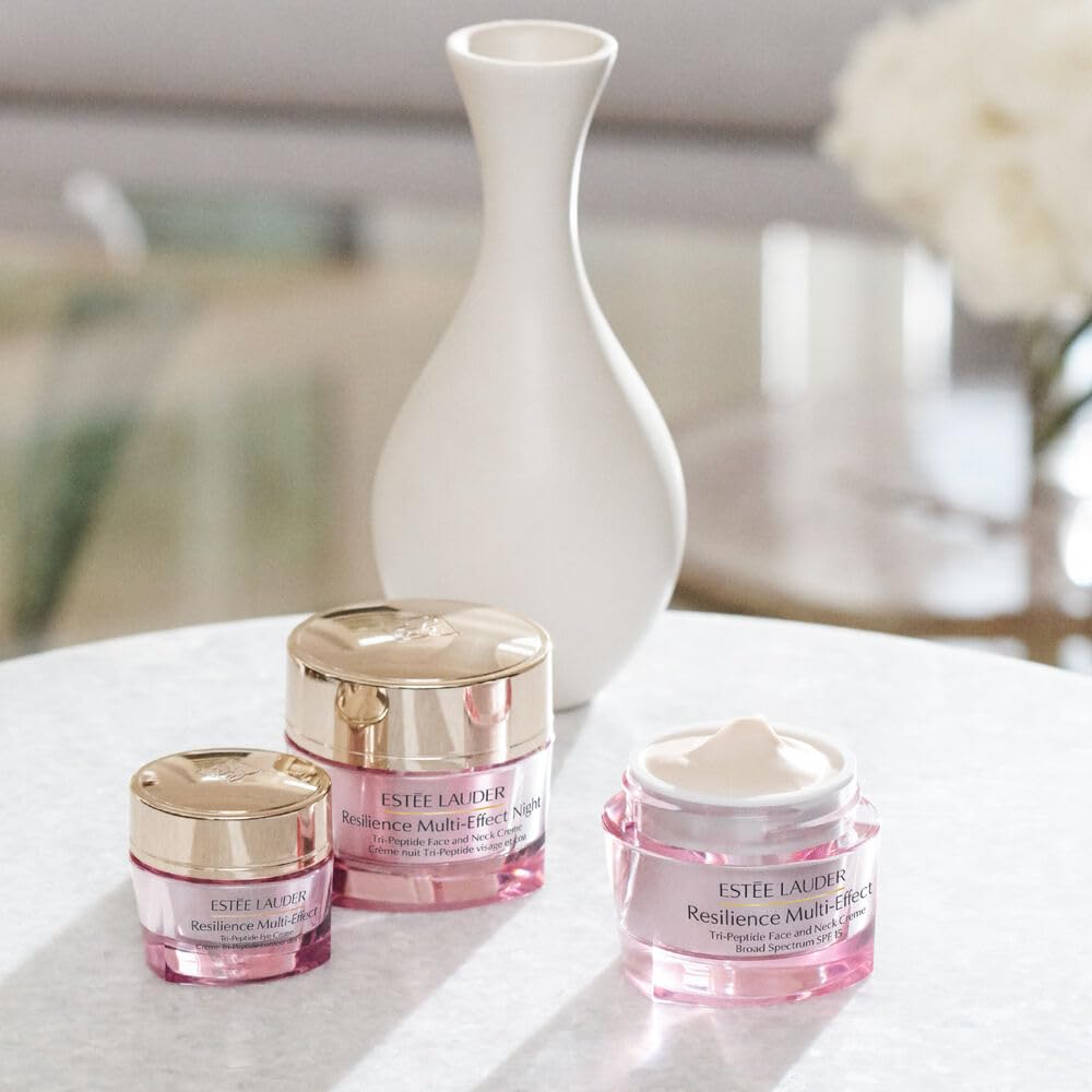 Estée Lauder Resilience Multi-Effect Tri-Peptide Face and Neck Cream Moisturizer SPF 15 | Plumping & Anti-Aging - Trending Wellness Store