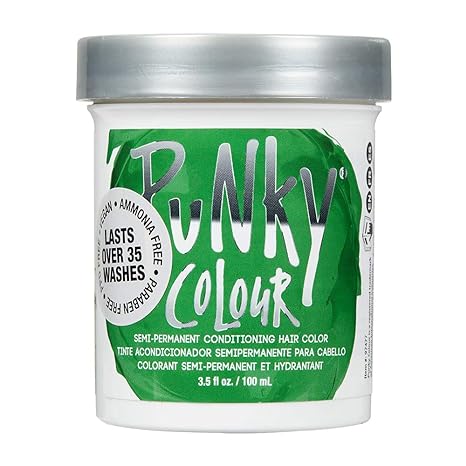 JEROME RUSSELL Punky Colour Semi-Permanent Conditioning Hair Color - Apple Green - Trending Wellness Store