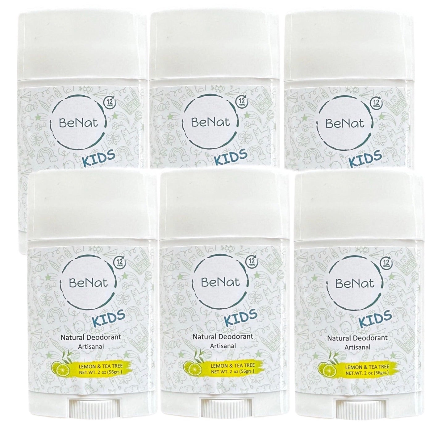 2-Pack all-Natural Deodorants for Kids & Teens - Trending Wellness Store
