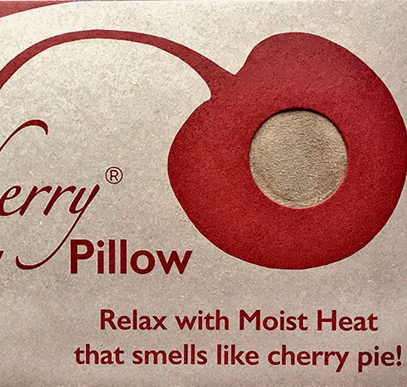 Hot Cherry Rectangular/Cervical Neck Pillow in Plush Tan Ultra-Suede - Trending Wellness Store