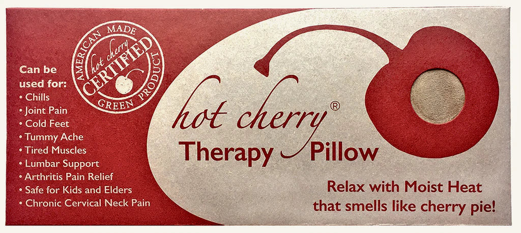 Hot Cherry Rectangular/Cervical Neck Pillow in Plush Tan Ultra-Suede - Trending Wellness Store