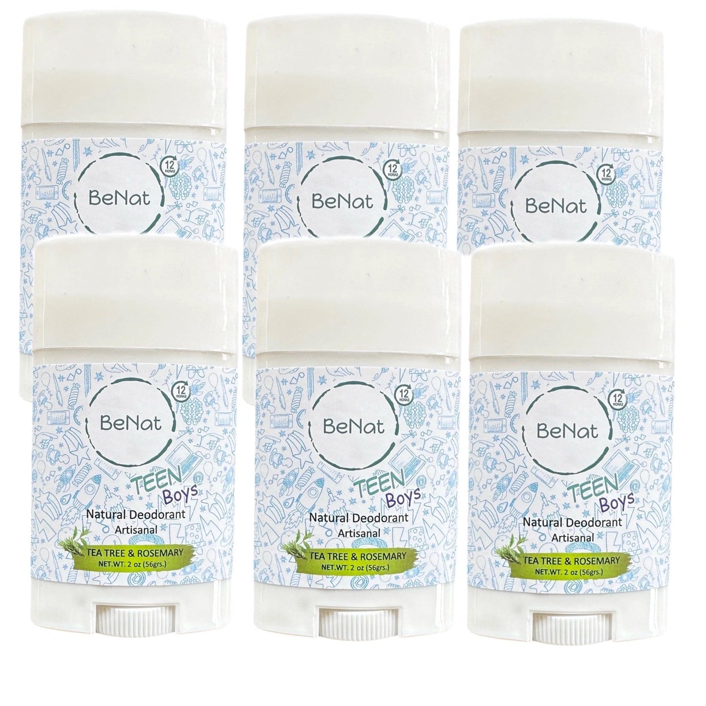 2-Pack all-Natural Deodorants for Kids & Teens - Trending Wellness Store