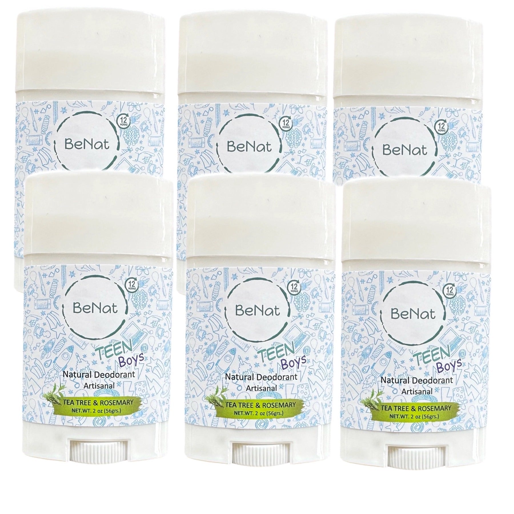 2-Pack all-Natural Deodorants for Kids & Teens - Trending Wellness Store