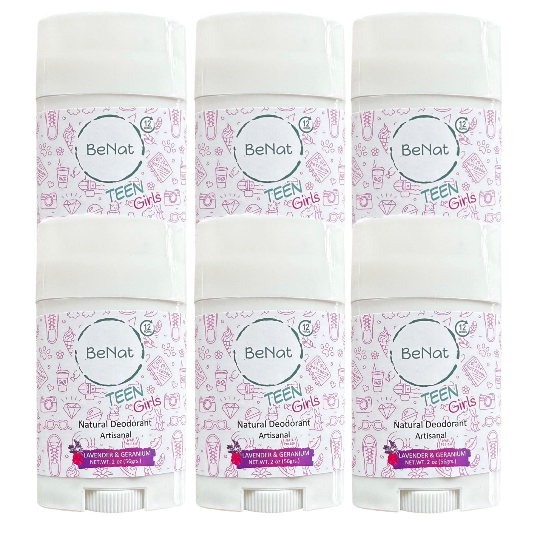 2-Pack all-Natural Deodorants for Kids & Teens - Trending Wellness Store