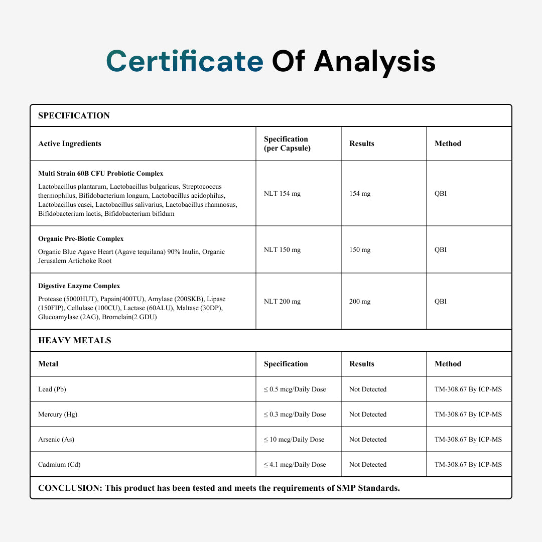 ZBIOME Probiotic + Prebiotic + Digestive Enzymes - Trending Wellness Store