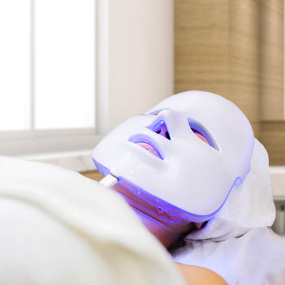 7-in-1 LED Light Therapy Face Mask – Advanced Skincare at Home! - Trending Wellness Store