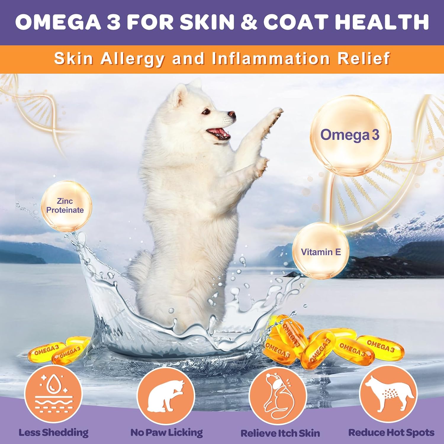 Probiotics for Dogs & Cats, 6 Billion CFUs - Trending Wellness Store