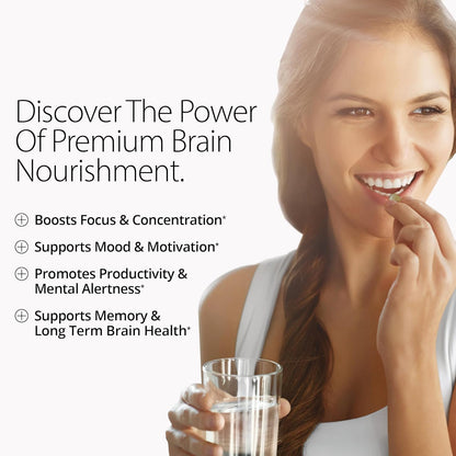 NEUROHACKER COLLECTIVE Qualia Mind | The Ultimate Blend for Brain Health* | Doctor-Formulated Nootropic to Fuel Focus & Concentration* | Supports Long Term Brain Health| Maintain Drive & Productivity - Trending Wellness Store