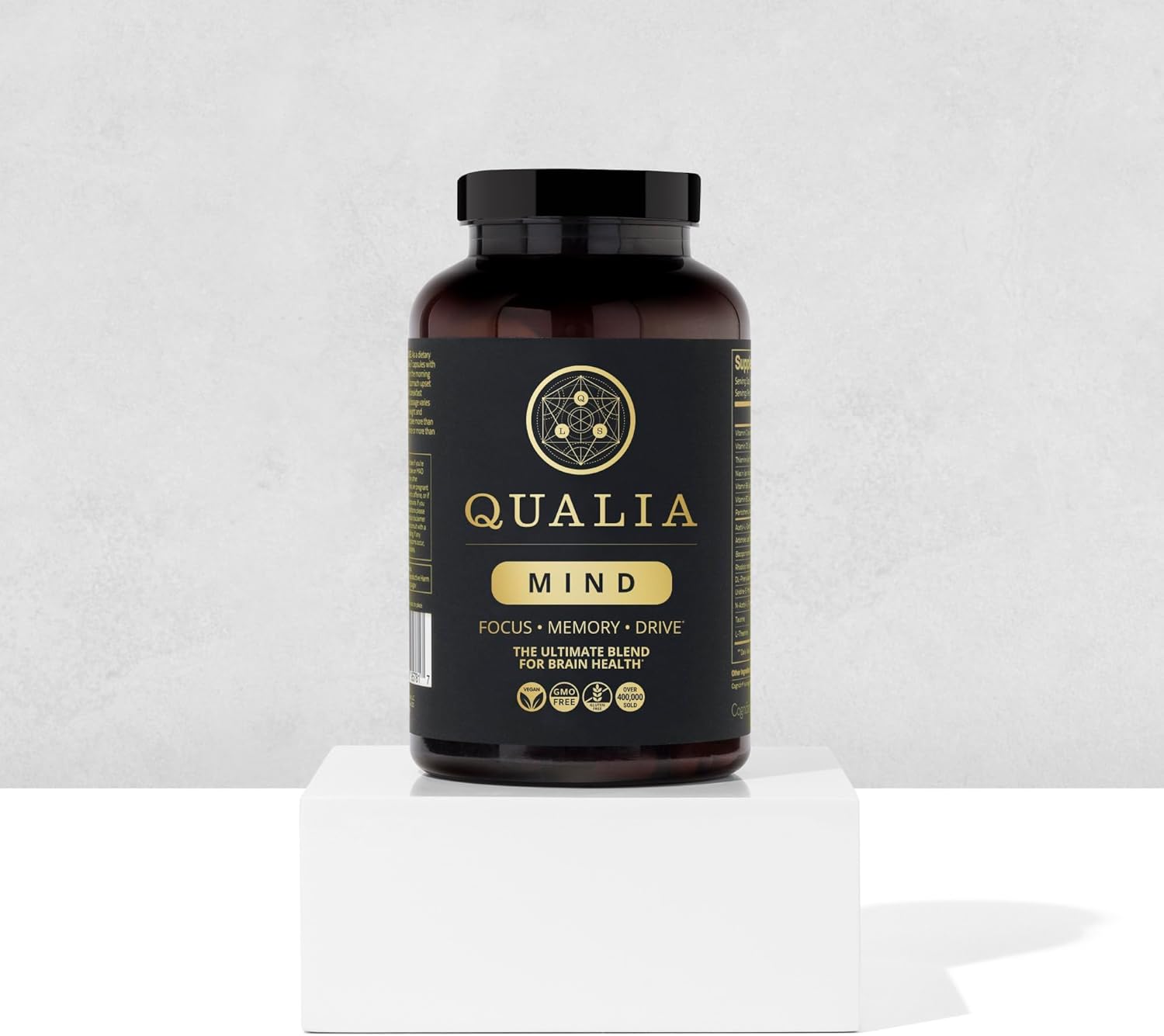 NEUROHACKER COLLECTIVE Qualia Mind | The Ultimate Blend for Brain Health* | Doctor-Formulated Nootropic to Fuel Focus & Concentration* | Supports Long Term Brain Health| Maintain Drive & Productivity - Trending Wellness Store