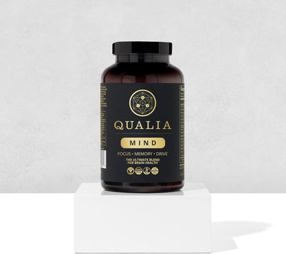 NEUROHACKER COLLECTIVE Qualia Mind | The Ultimate Blend for Brain Health* | Doctor-Formulated Nootropic to Fuel Focus & Concentration* | Supports Long Term Brain Health| Maintain Drive & Productivity - Trending Wellness Store