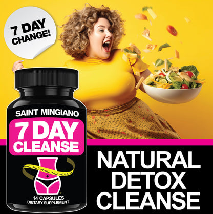 7 Day Cleanse Program | Colon Detox with Natural Laxative for Constipation & Bloating - Trending Wellness Store