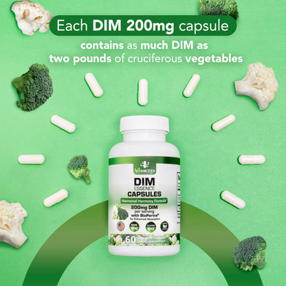DIM Estrogen Supplement - Hormone Balance, Skin Health, and Menopause Support | Vitamized - Trending Wellness Store