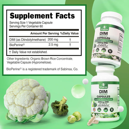 DIM Estrogen Supplement - Hormone Balance, Skin Health, and Menopause Support | Vitamized - Trending Wellness Store