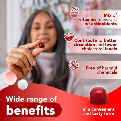 Beet Root Extreme Gummies with CoQ10, 60 Count - Trending Wellness Store