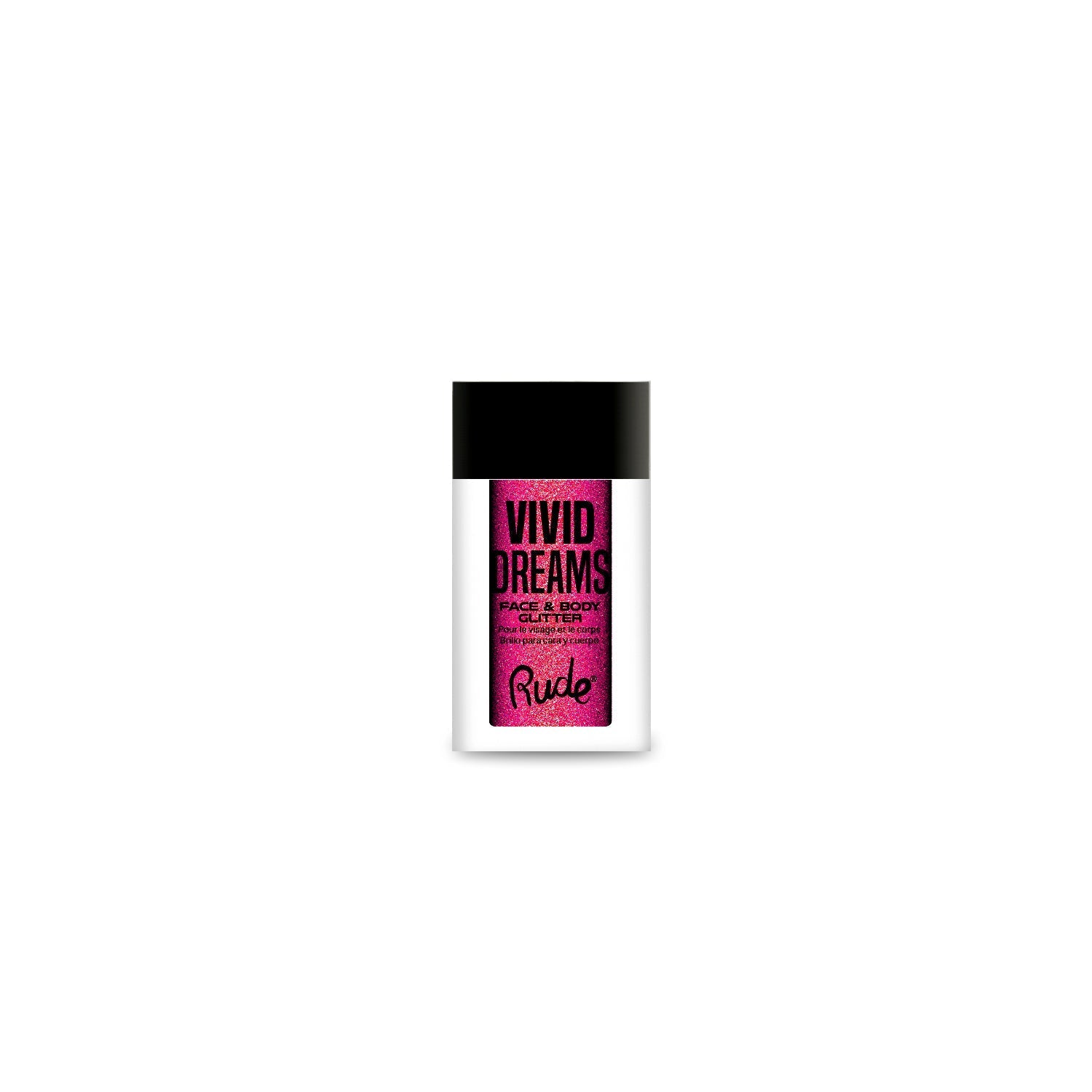 RUDE Vivid Dreams Face & Body Glitter - Laughing Dandelions - Trending Wellness Store