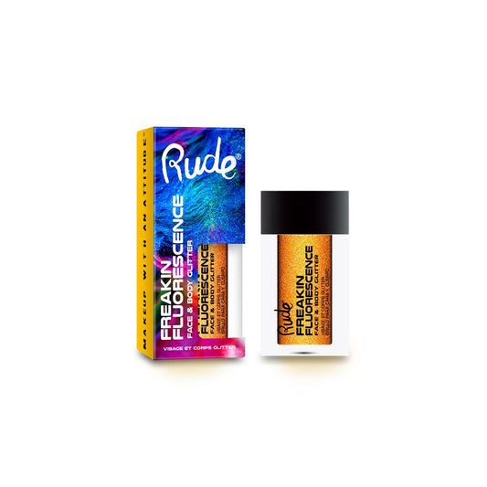 RUDE Freakin Fluorescence Face & Body Glitter - Insomniac - Trending Wellness Store