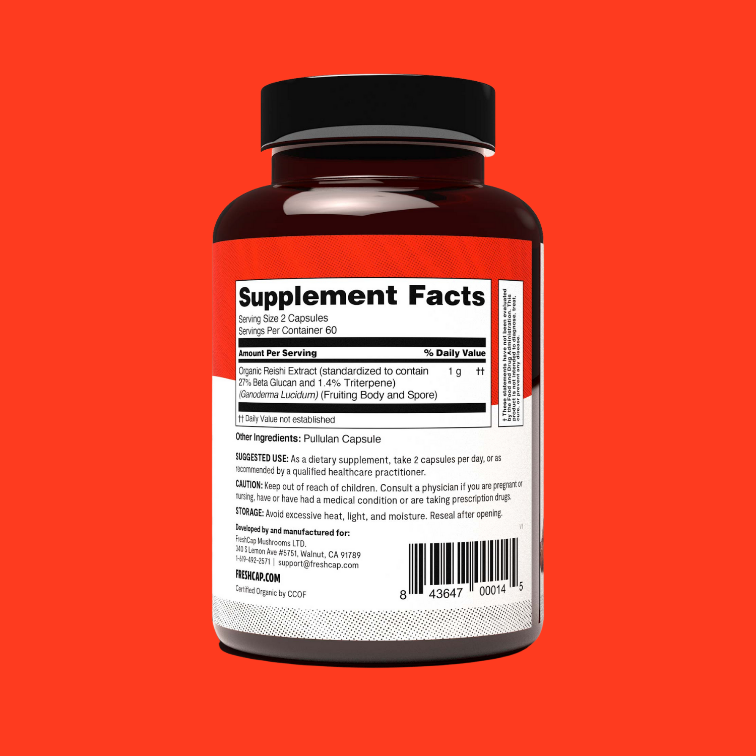 Reishi Mushroom Extract Capsules - Trending Wellness Store