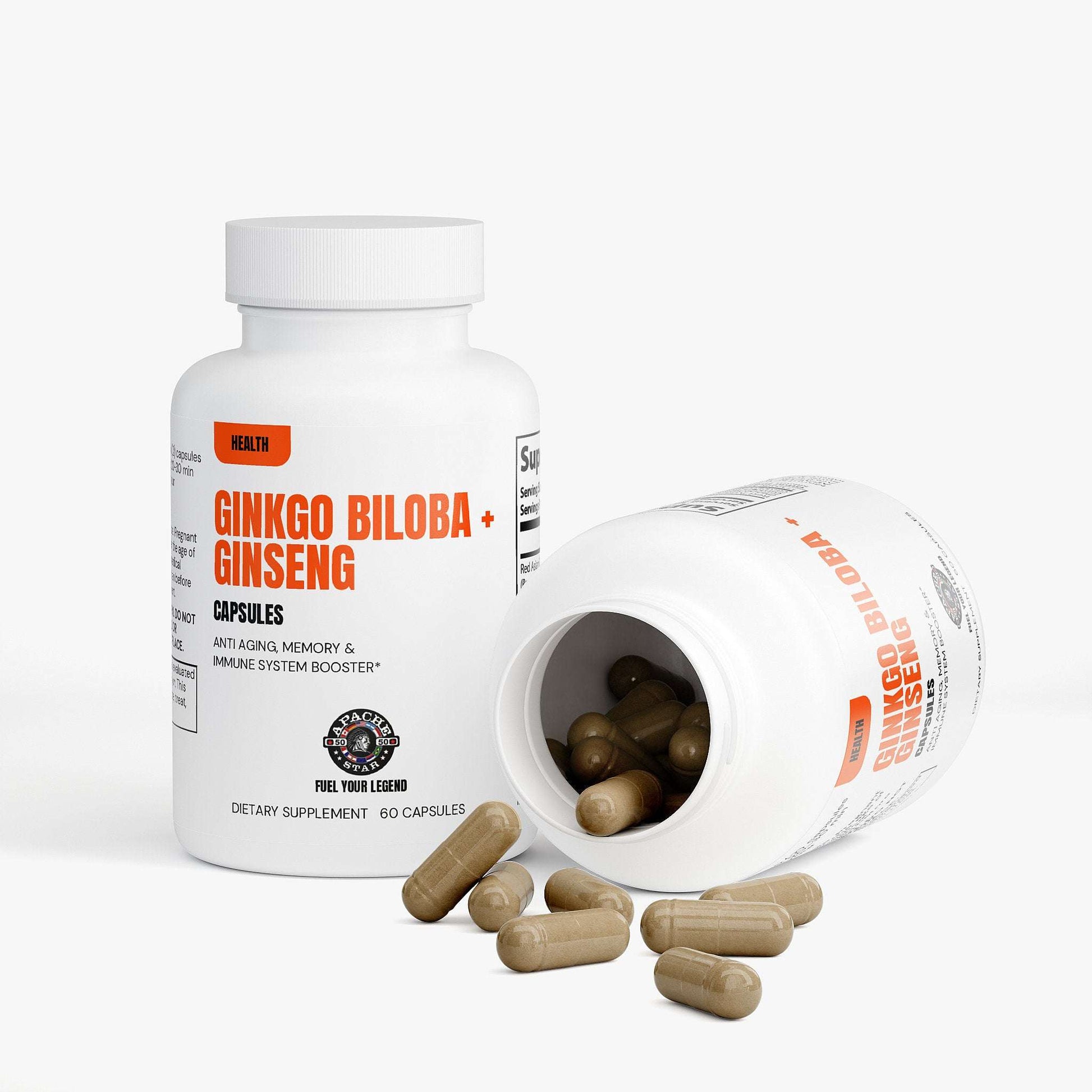 GINKGO BILOBA + GINSENG - Trending Wellness Store
