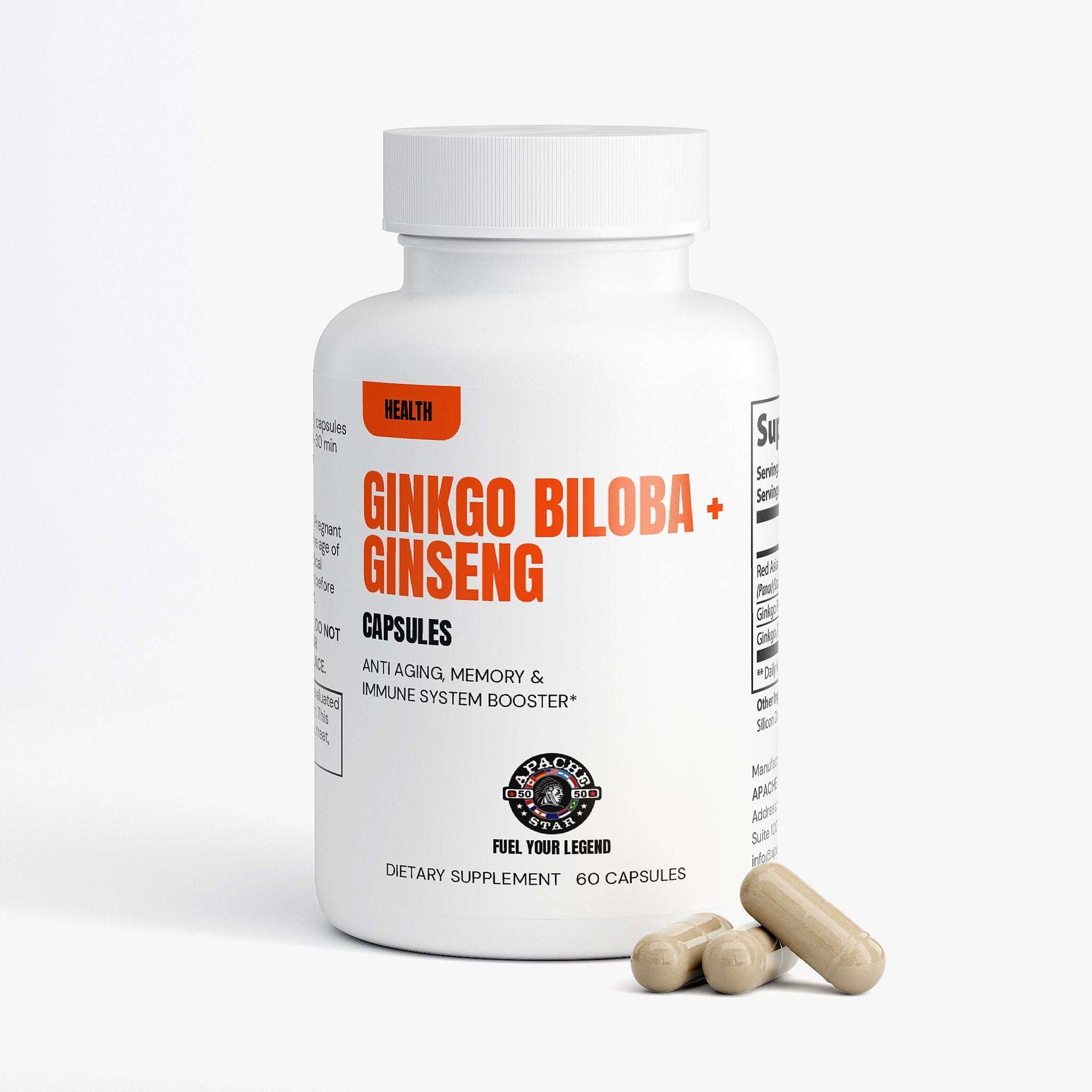 GINKGO BILOBA + GINSENG - Trending Wellness Store