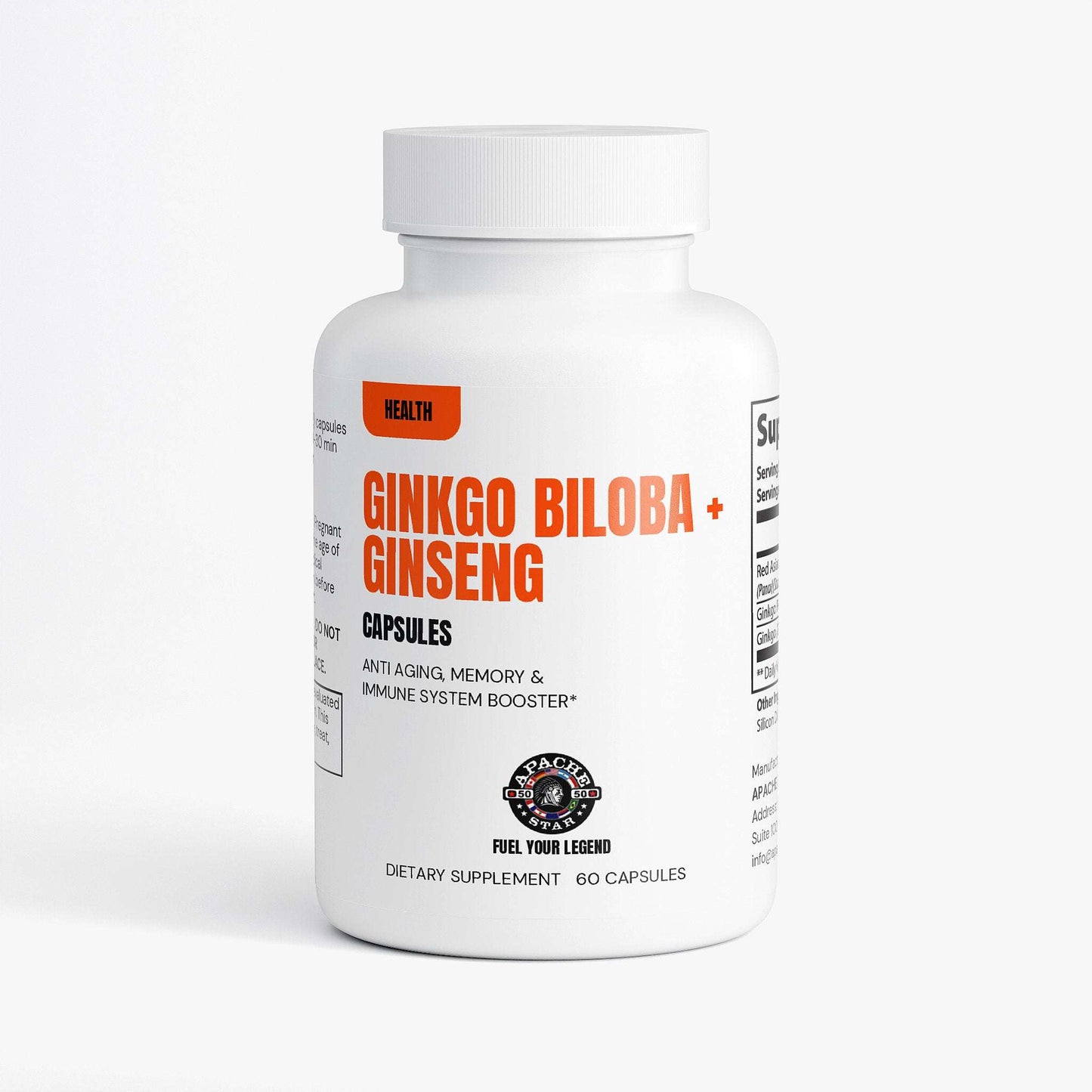 GINKGO BILOBA + GINSENG - Trending Wellness Store