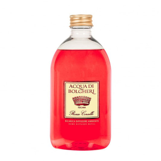 ACQUA DI BOLGHERI Rosso Corallo Refill Fragrance for Diffuser 500 ml - Trending Wellness Store