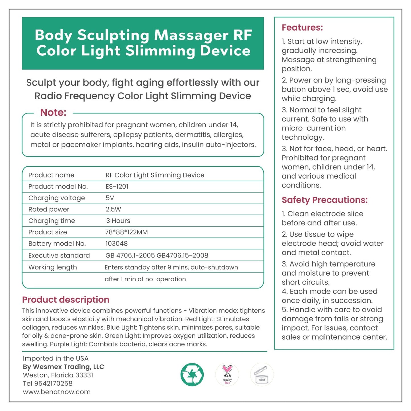 Advanced Body Slimming & Contouring Device - Trending Wellness Store