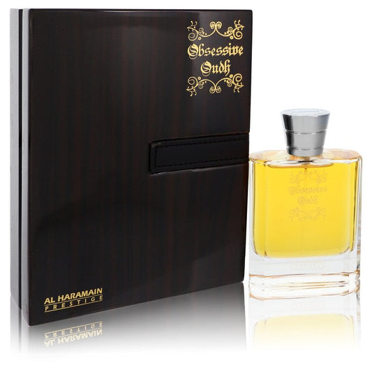 Al Haramain Obsessive Oudh by Al Haramain Eau De Parfum Spray (Unisex) 3.4 oz for Men - Trending Wellness Store