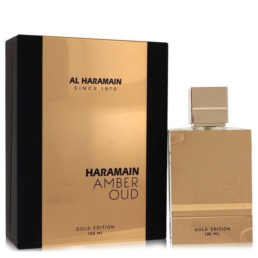 Al Haramain Amber Oud Gold Edition by Al Haramain Eau De Parfum Spray (Unisex) 4 oz  for Women - Trending Wellness Store
