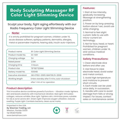 All-Inclusive Body Contouring Device: Sculpt, Tone & Glow - Trending Wellness Store