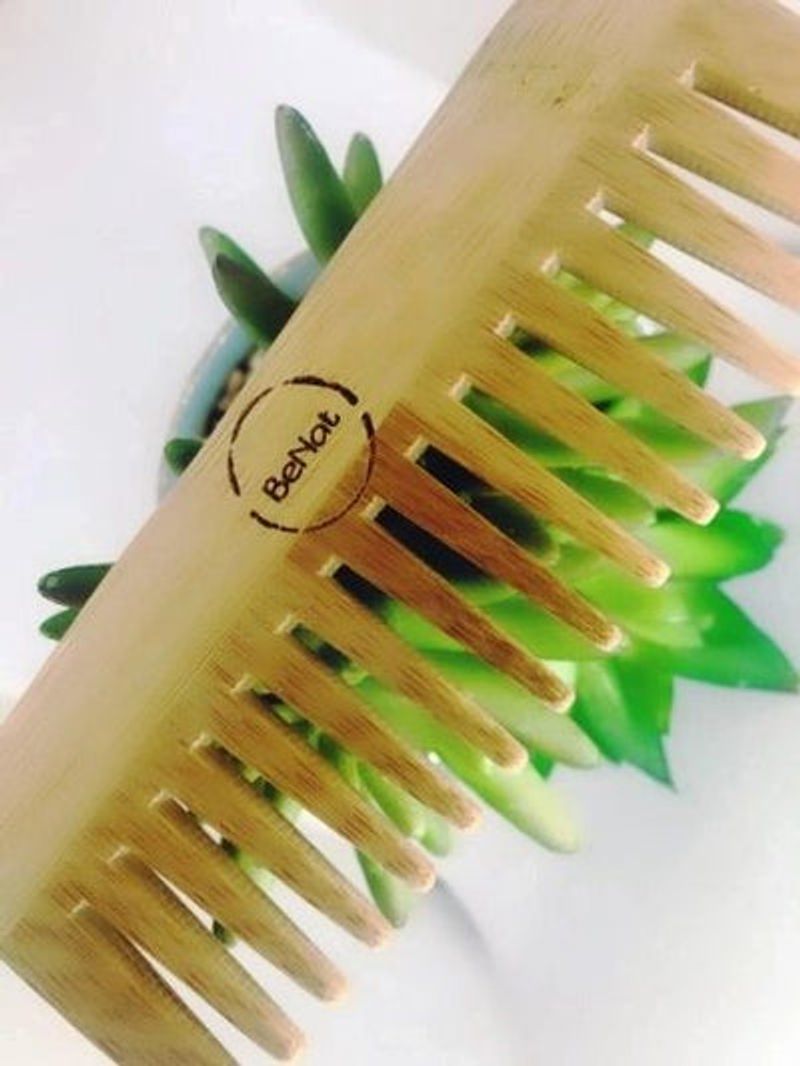 All-Natural Bamboo Hair Comb - Trending Wellness Store