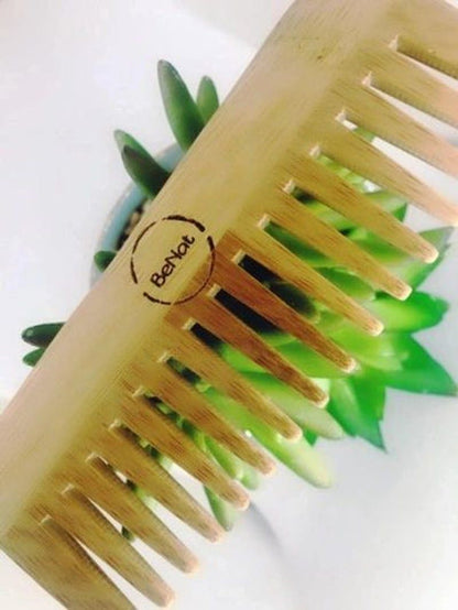 All-Natural Bamboo Hair Comb - Trending Wellness Store