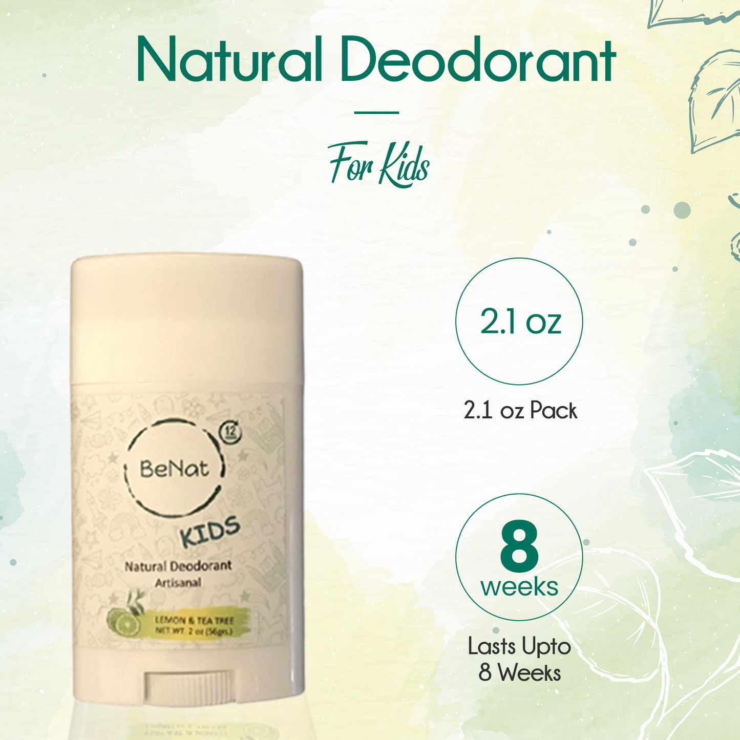 All-Natural Deodorant for Kids & Teens - Trending Wellness Store