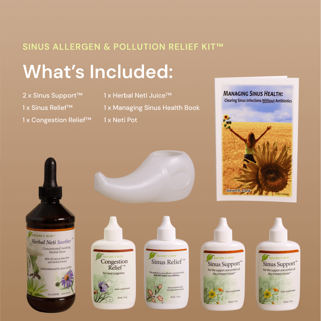 Sinus Allergen & Pollution Relief Kit™ - Trending Wellness Store