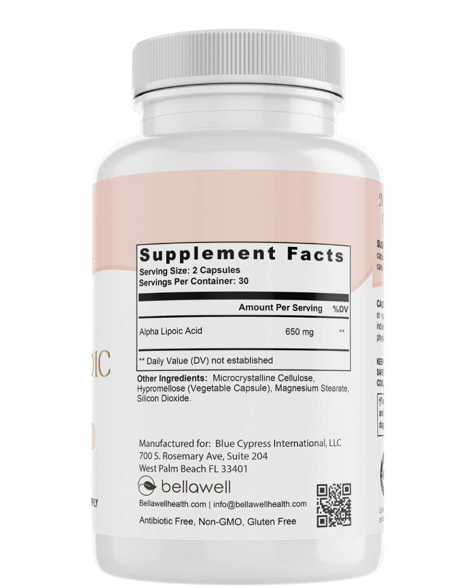 Alpha Lipoic Acid (ALA) by Bellawell - Trending Wellness Store