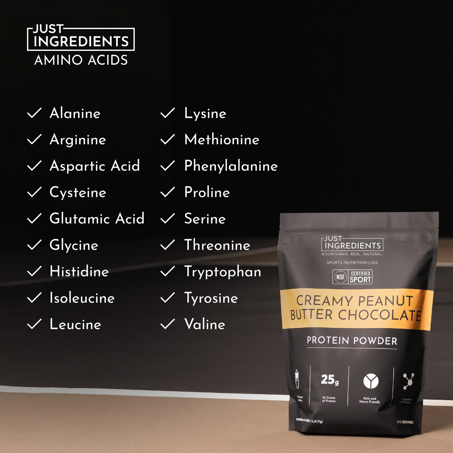 Creamy Peanut Butter Chocolate Protein Powder - NSF - Trending Wellness Store