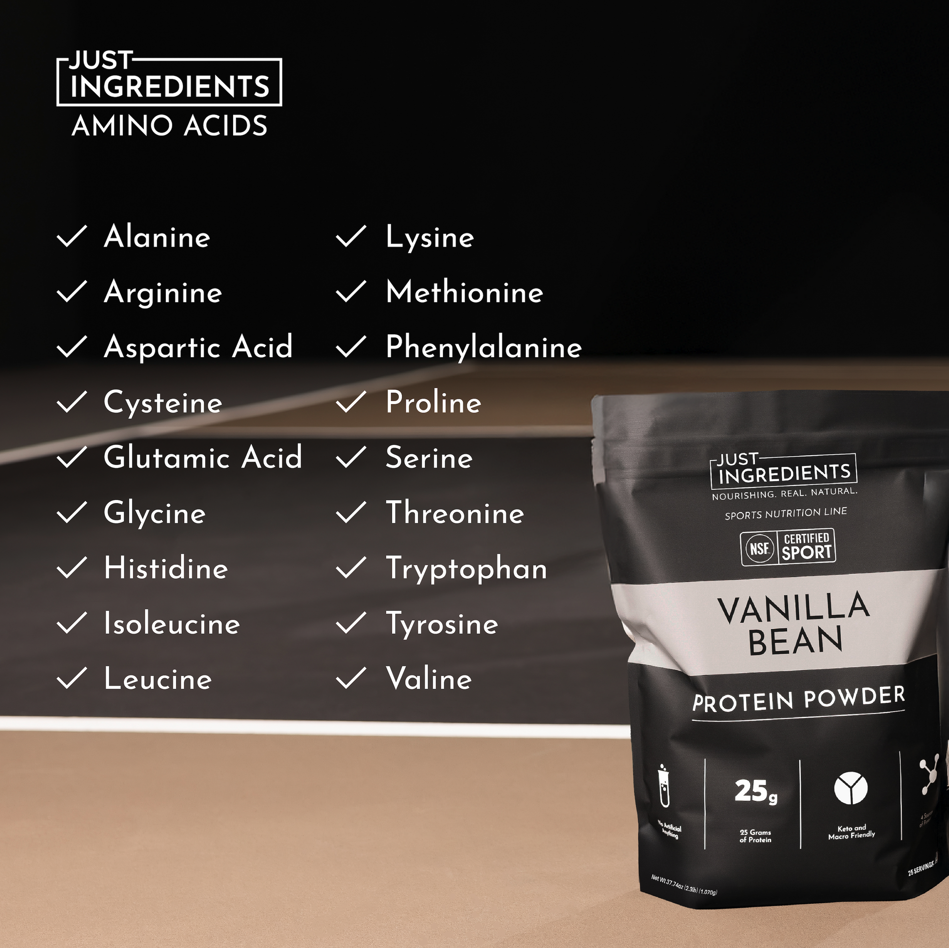 Vanilla Bean Protein Powder - NSF - Trending Wellness Store