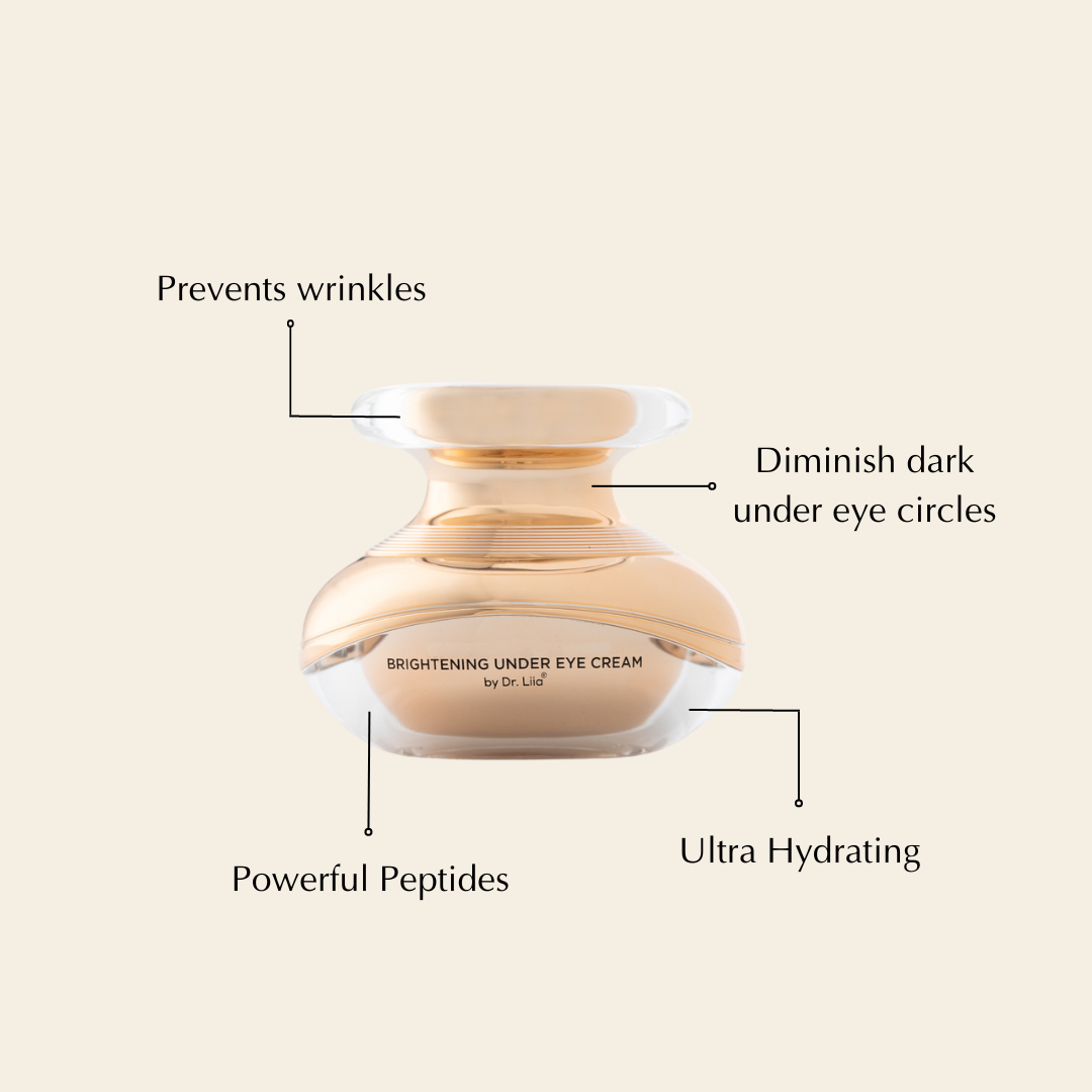 Radiant Brightening Eye Cream with Peptides - Trending Wellness Store