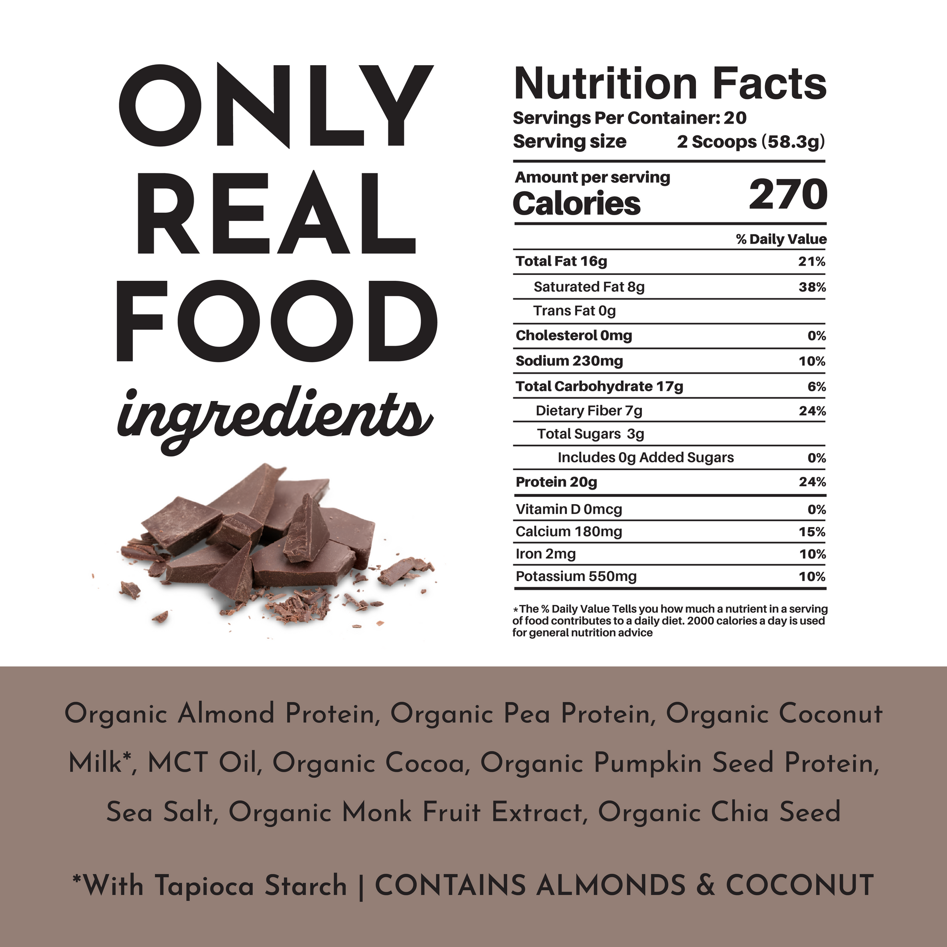 Vegan Chocolate Protein Powder - Trending Wellness Store