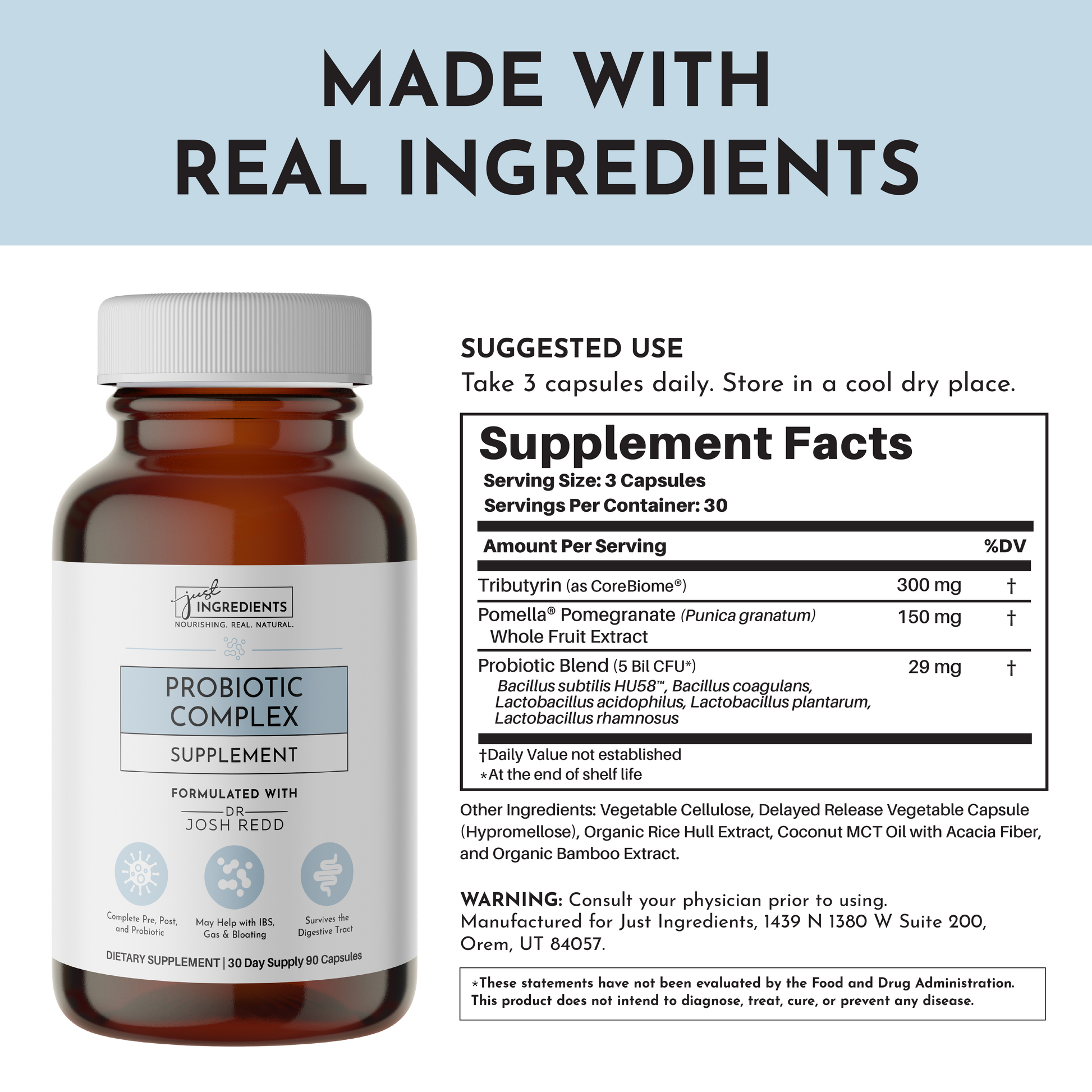 Probiotic Complex Capsules - Trending Wellness Store