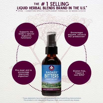 Badass Bitters Digestive Aid - Trending Wellness Store